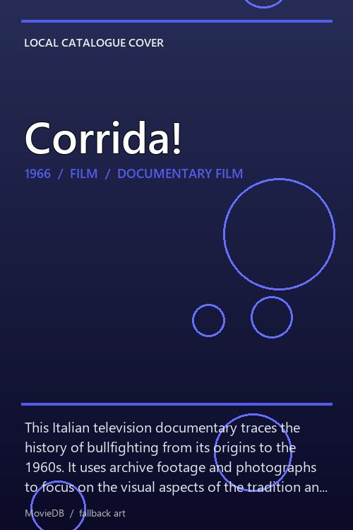 Corrida! poster