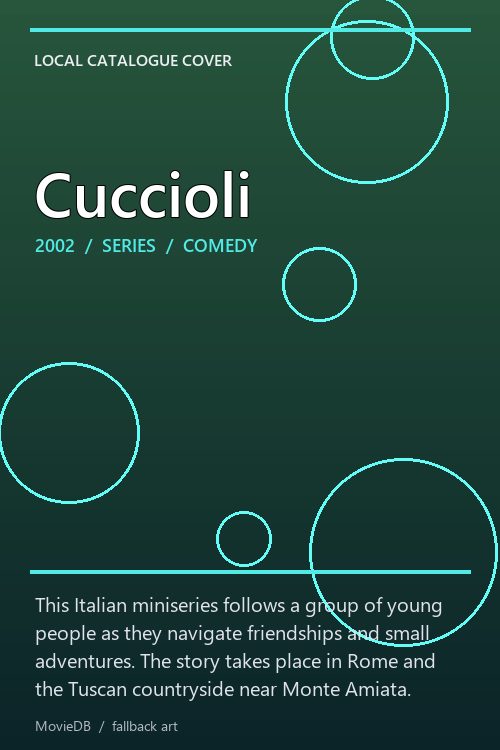 Cuccioli poster