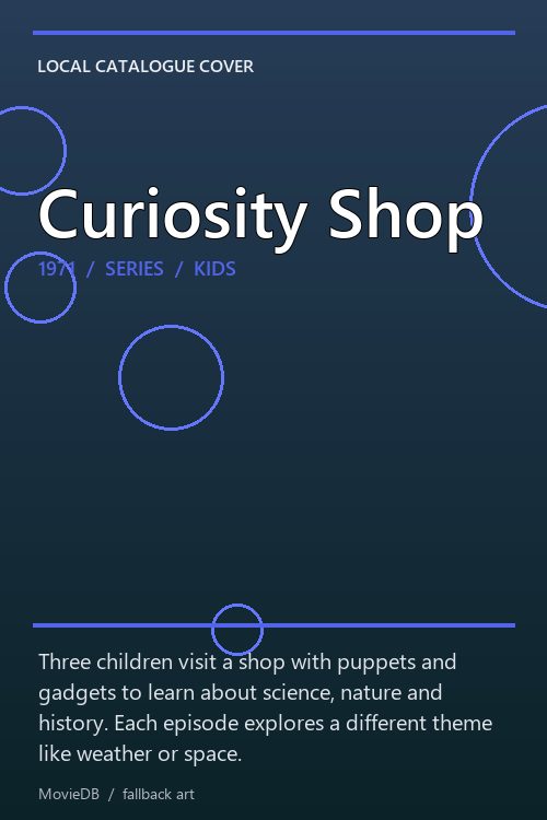 Curiosity Shop poster