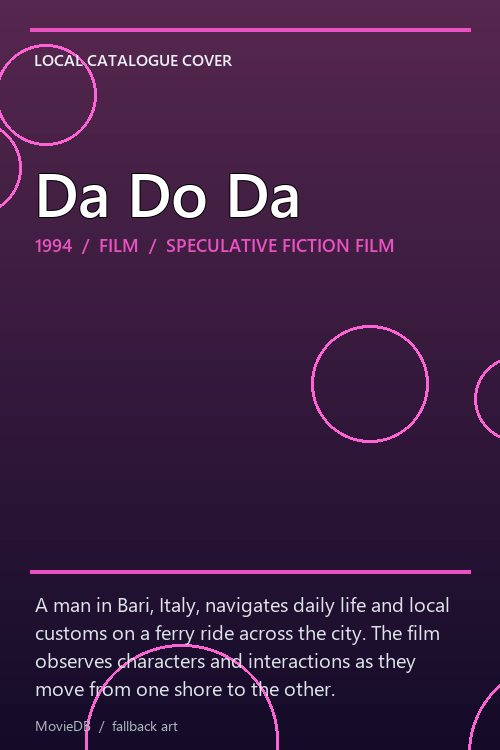 Da Do Da poster