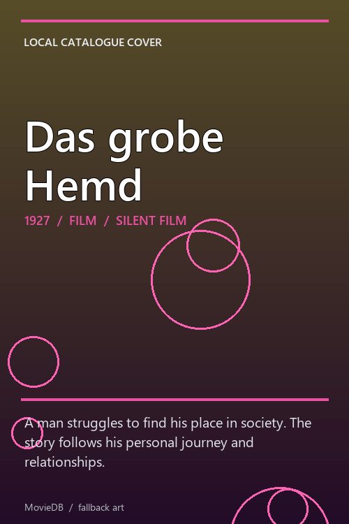 Das grobe Hemd poster