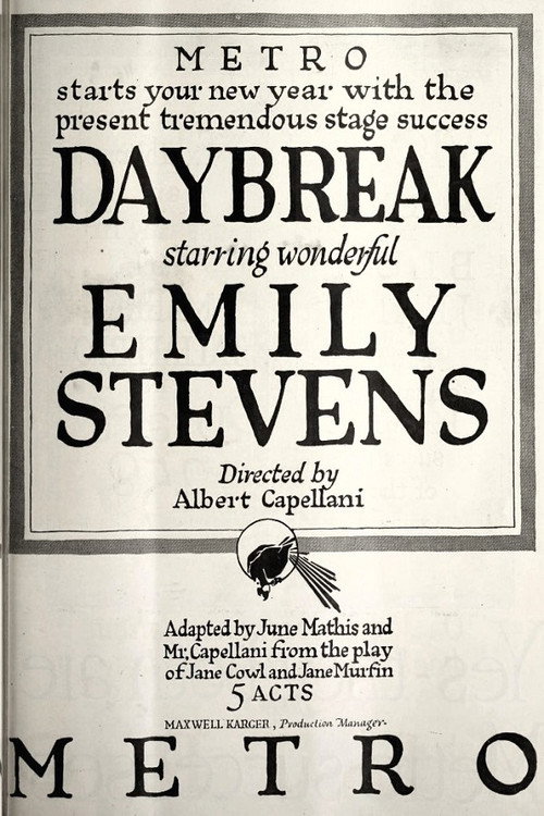 Daybreak poster