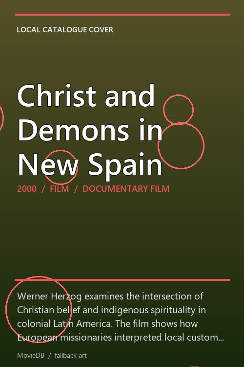 Christ and Demons in New Spain poster