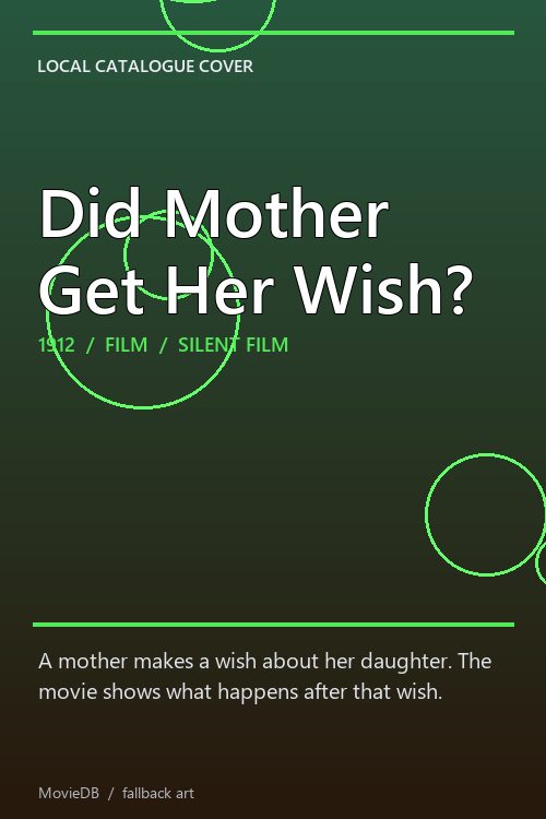 Did Mother Get Her Wish? poster