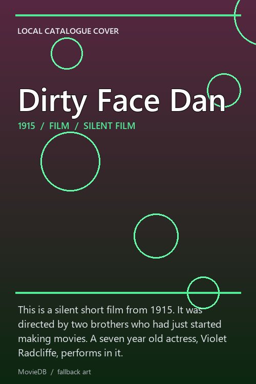 Dirty Face Dan poster