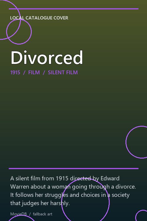 Divorced poster