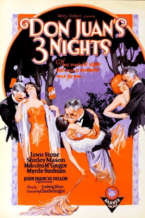 Don Juan's Three Nights poster