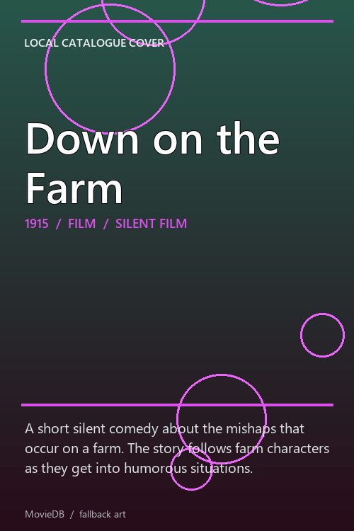 Down on the Farm poster