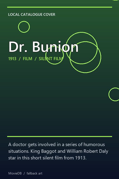 Dr. Bunion poster