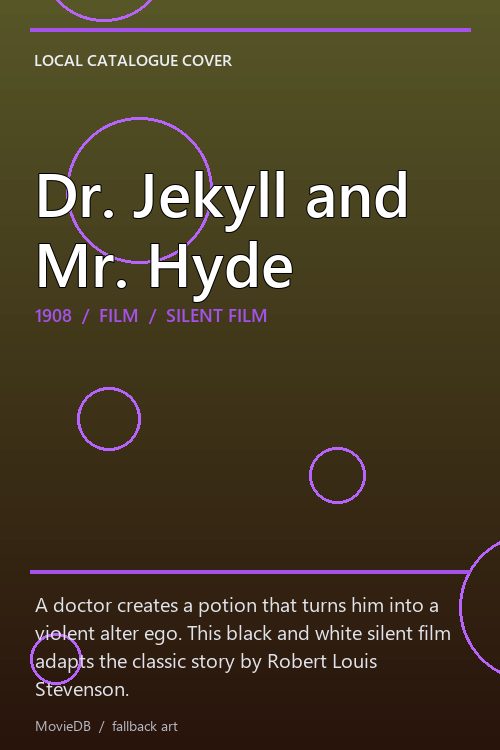 Dr. Jekyll and Mr. Hyde poster