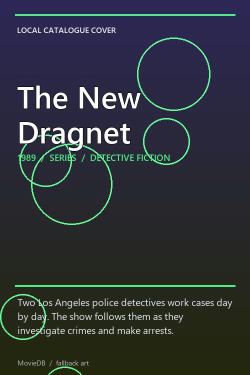 The New Dragnet poster