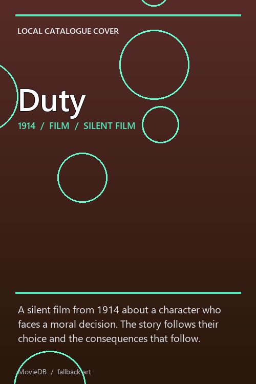 Duty poster