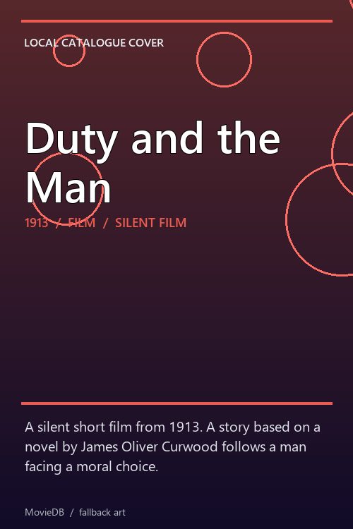 Duty and the Man poster