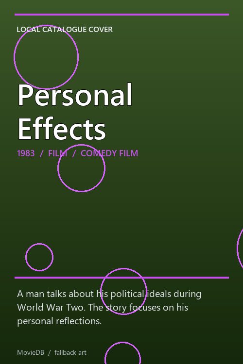 Personal Effects poster
