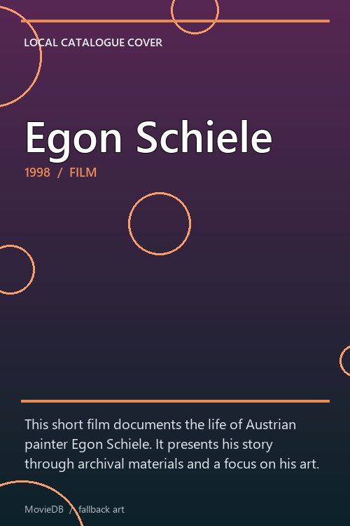 Egon Schiele poster