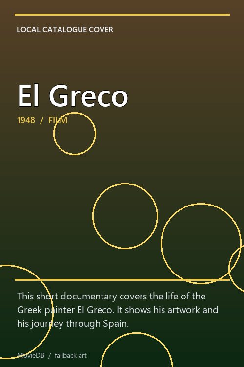 El Greco poster
