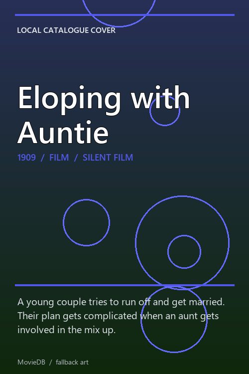 Eloping with Auntie poster