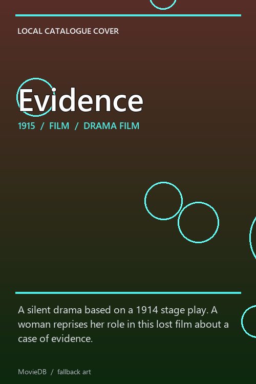 Evidence poster