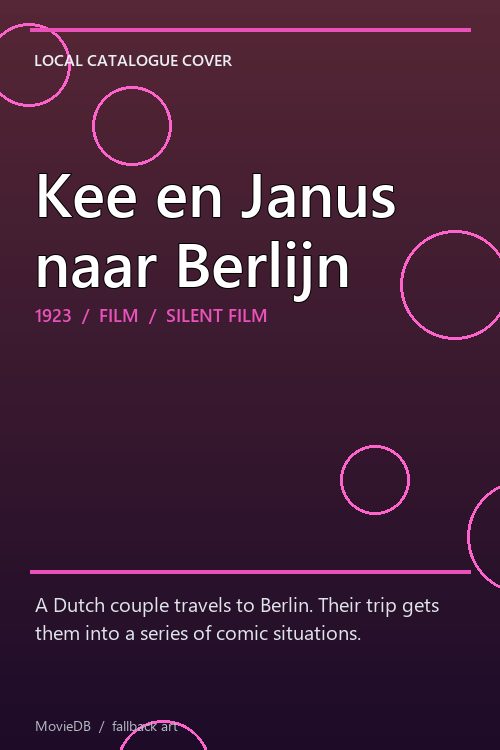 Kee en Janus naar Berlijn poster