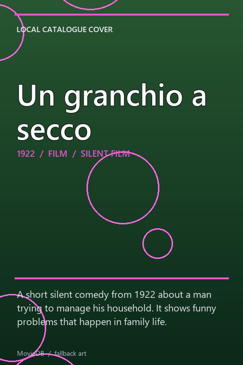 Un granchio a secco poster