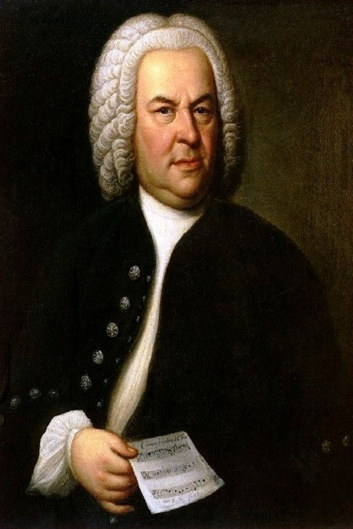 Famous Composers: Johann Sebastian Bach poster