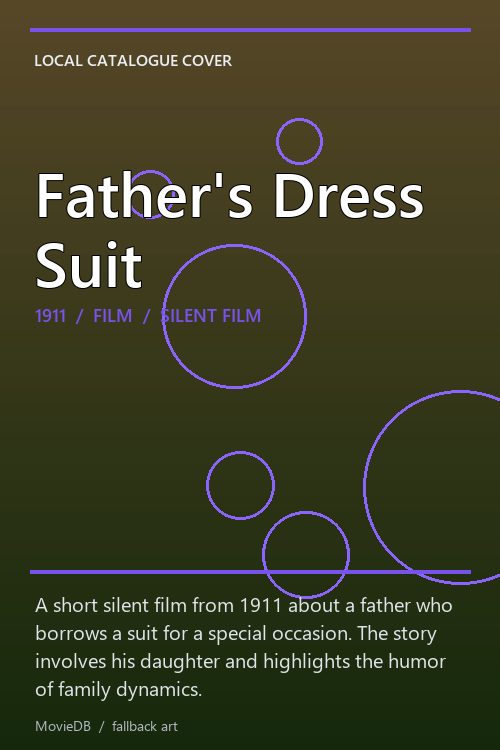 Father's Dress Suit poster