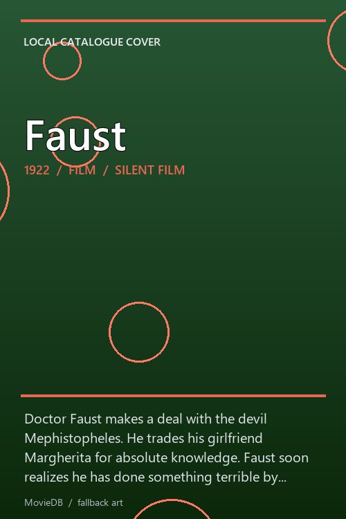 Faust poster