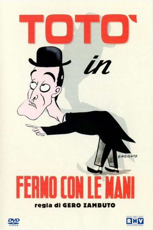 Fermo con le mani poster