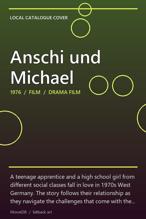 Anschi und Michael poster