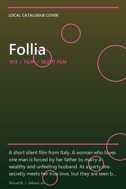 Follia poster