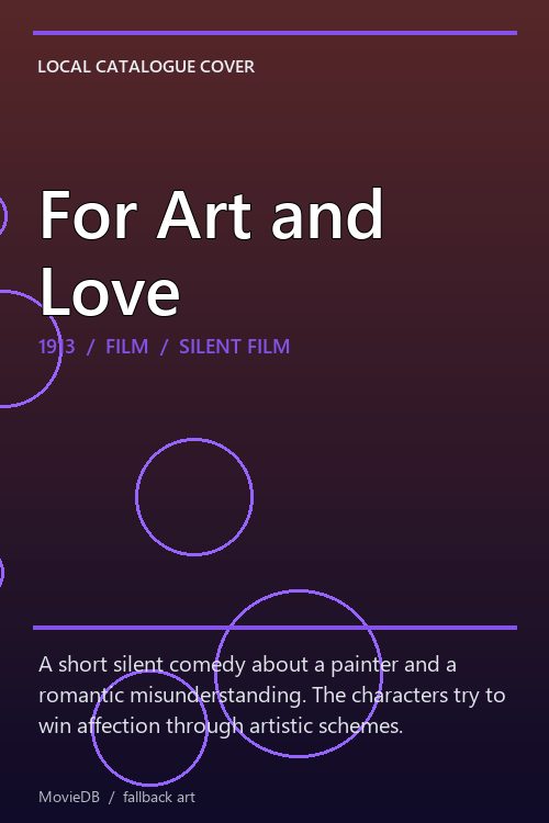 For Art and Love poster