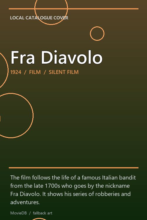 Fra Diavolo poster