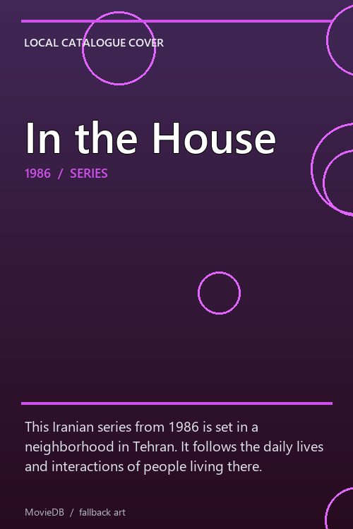 In the House poster