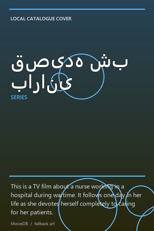 قصیده شب بارانی poster