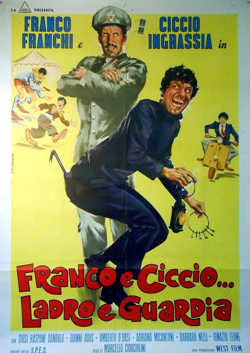 Franco e Ciccio... Ladro e Guardia' poster