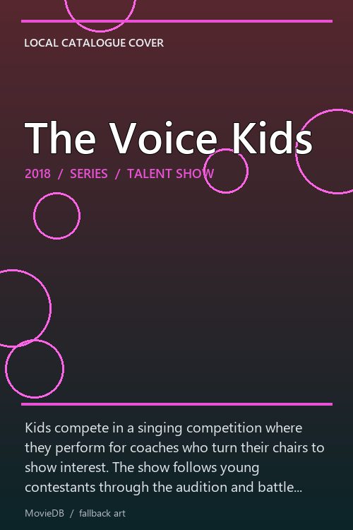 The Voice Kids poster