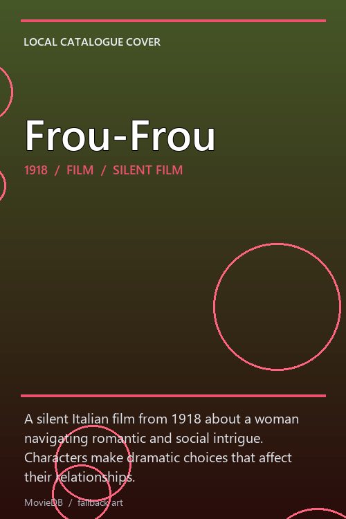 Frou-Frou poster