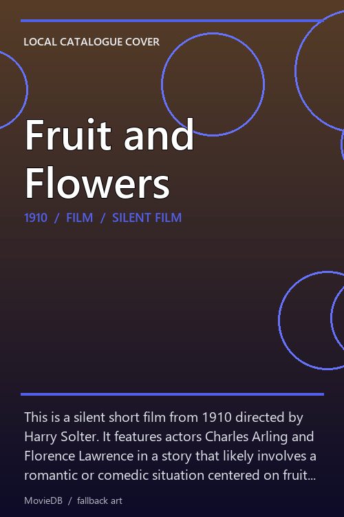 Fruit and Flowers poster