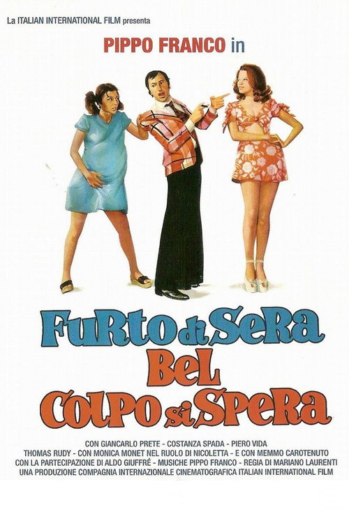 Furto di sera bel colpo si spera poster