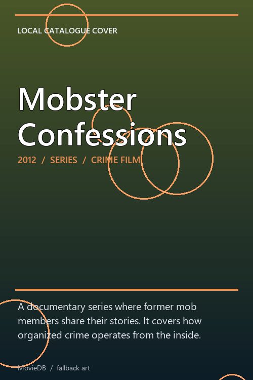 Mobster Confessions poster