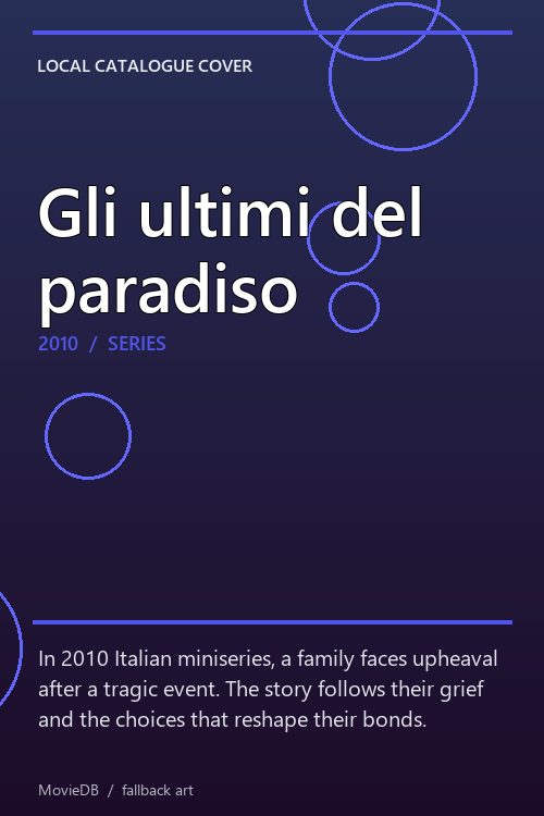Gli ultimi del paradiso poster