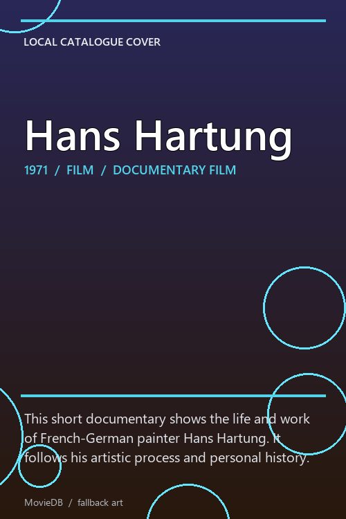 Hans Hartung poster