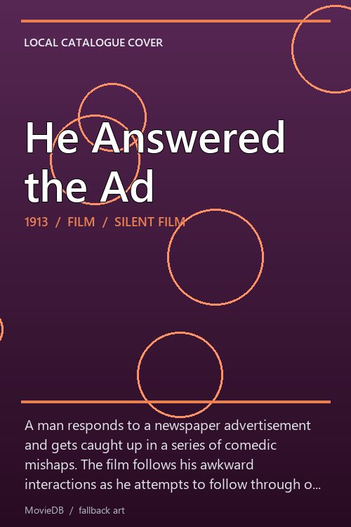 He Answered the Ad poster