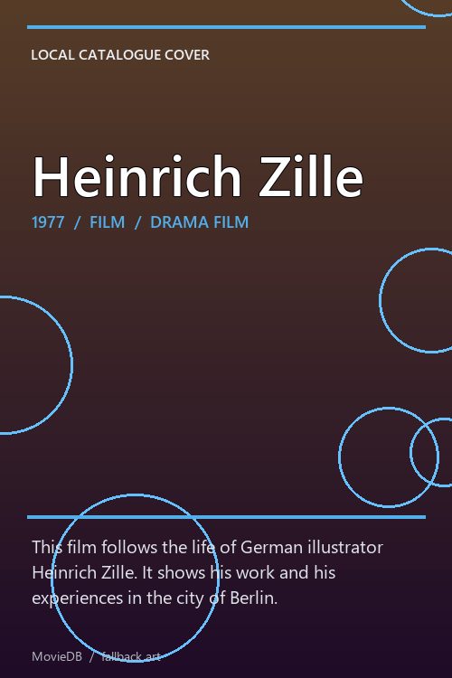 Heinrich Zille poster