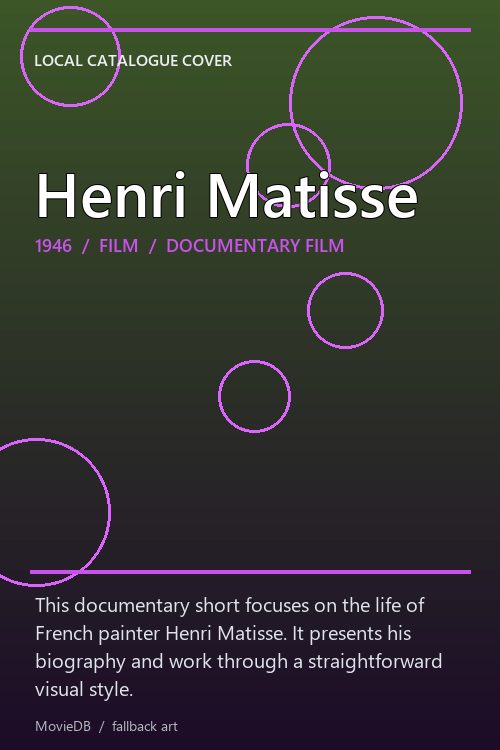Henri Matisse poster