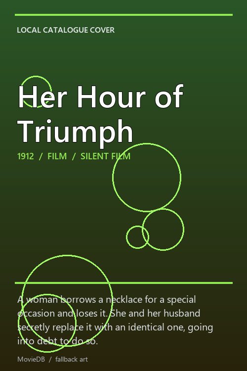 Her Hour of Triumph poster