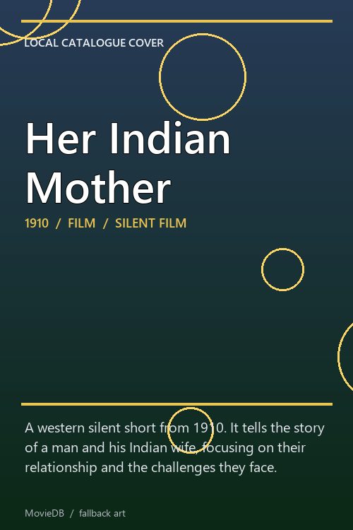Her Indian Mother poster