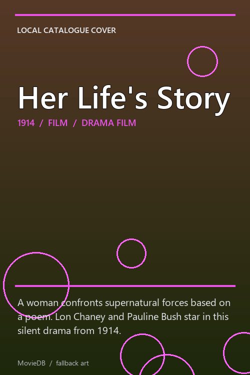 Her Life's Story poster