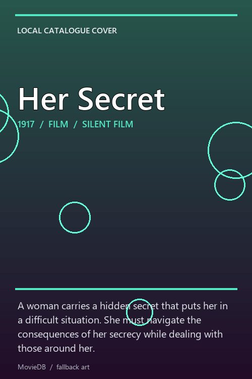 Her Secret poster