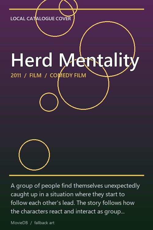 Herd Mentality poster